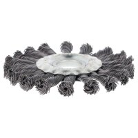 Scheibenbürste gezopft PWS 125 B2/C3/D3