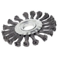 Scheibenbürste gezopft PWS 125 B2/C3/D3