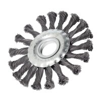 Scheibenbürste gezopft PWS 125 B2/C3/D3