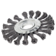 Scheibenbürste gezopft PWS 125 B2/C3/D3