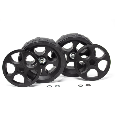 Front wheel set (2) 17.8 cm