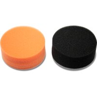 Polierhauben-Set orange + schwarz Ø75mm