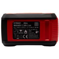 Akku 40V, 2,5 Ah Grizzly Tools