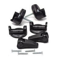 Schnellspanner-Set (2) unten schwarz
