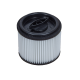 Pleated filter with cover