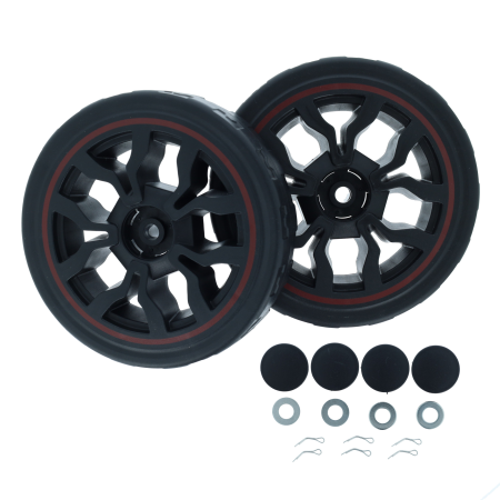 Front wheel set 7" (2)