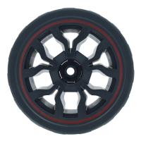 Front wheel set 7" (2)