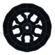 Front wheel set 7" (2)