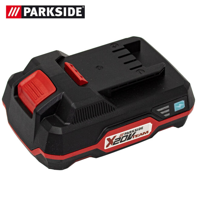 Batterie chargeur parkside 2Ah Lithium-Ion compatible Série X 20 V Team Parkside 