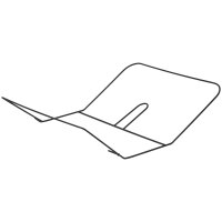 Fangsack mit Halter schwarz