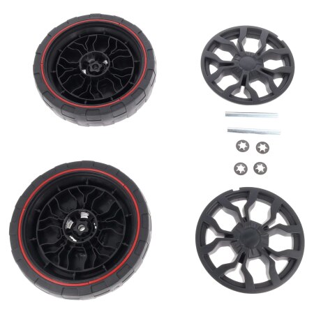 Set di 2 ruote posteriori da 16,5cm