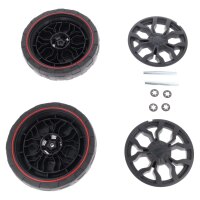 Set di 2 ruote posteriori da 16,5cm