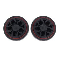 Set di 2 ruote posteriori da 16,5cm