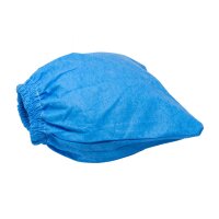 Dry filter / textile filter bag, blue