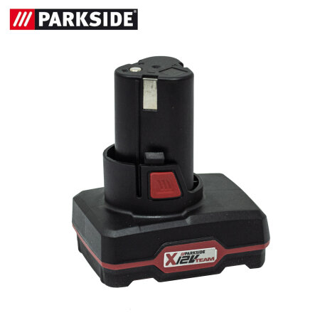 Parkside 12V akkumulátor 5,0 Ah PAPK 12 D1 Li-Ion akkumulátor EU a Parkside X12 V család készülékeihez