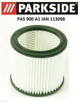 Pleated filter PAS 900 A1