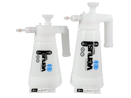 Kwazar Venus Super Food Druck Sprühflasche 1 L / 1,5 L - Lebensmittelecht