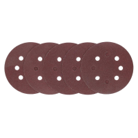 Mimośrodowy papier ścierny (5) 125 mm K80 Velcro