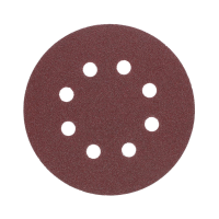 Mimośrodowy papier ścierny (5) 125 mm K80 Velcro