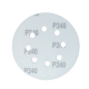 Ekscentrični brusni papir (5) 125 mm K240 Velcro