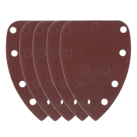Schleifblatt-Set, 5-teilig, K80