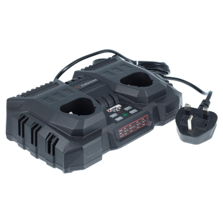 Parkside 12V двоструки брзи пуњач 4,5 Ah 2x12V PDSLG 12 A1 УК-верзија за уређаје из Parkside X12V породице