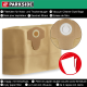 Parkside Papierfilterbeutel, 30 L, 10er Pack, braun