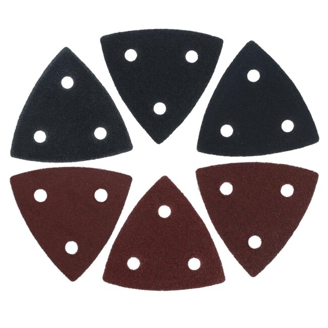 6x zımpara kağıdı (ahşap + metal her biri K60/K80/K120), 5,49 €