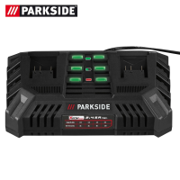 Parkside 20V Doppel-Ladegerät 2x 4,5 A PDSLG 20 B1...