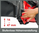 B-Ware Grizzly Tools Handrasenmäher HRM 300-3