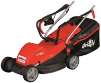 B-Ware Grizzly Tools Elektro Rasenmäher ERM 1844 G, 1800 Watt, 44 cm Schnittbreite, 6 fache Höhenverstellung