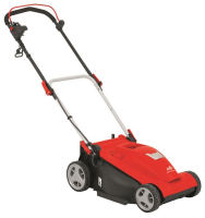 B-Ware Grizzly Tools Elektromäher ERM 1637-3 mit Stow-Funktion - Platzsparende senkrechte Lagerung"