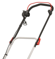 B-Ware Grizzly Tools Elektromäher ERM 1637-3 mit Stow-Funktion - Platzsparende senkrechte Lagerung"