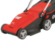 B-Ware Grizzly Tools Elektromäher ERM 1637-3 mit Stow-Funktion - Platzsparende senkrechte Lagerung"
