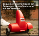 B-Ware Grizzly Tools Elektro Fugenbürste EFB 401, 400 W, verstellbarer Teleskopstiel, werkzeugloser Bürstenwechsel, Spritzschutz,  inklusive 2 Arbeitsbürsten
