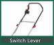 B-Ware Elektro Rasenmäher Grizzly Tools EM 1744 HW