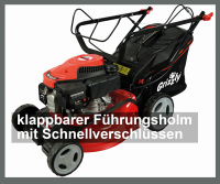 B-Ware Grizzly Tools Benzin Rasenmäher BRM 4213-22