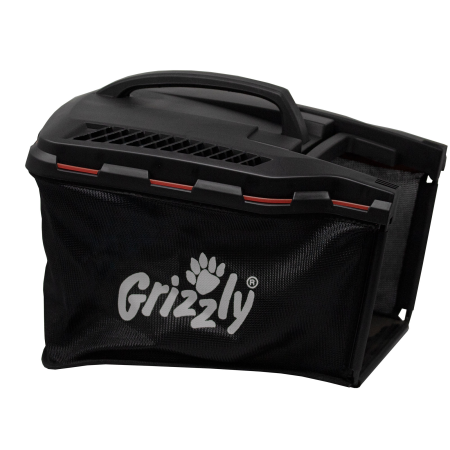 Ramasseur dherbe 35 L w. Logo Grizzly