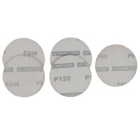 Jeu de papier de verre (1xK60, 2xK120, 2xK240)