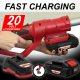 B-Ware Grizzly Tools Akku-Teleskop-Heckenschere AHS 2020 T mit 20 V Akku und Ladegerät