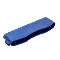 Plastic connector for tie bar