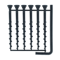 Bevestigingsnagel voor laadstation