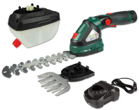 12V Akku Grasschere und Strauchschere Heckenschere mit...
