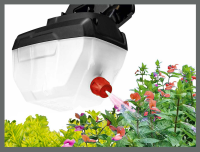 12V Akku Grasschere und Strauchschere Heckenschere mit Pflanzensprüh Aufsatz