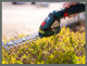 12V Akku Grasschere und Strauchschere Heckenschere mit Pflanzensprüh Aufsatz