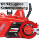 B-Ware Grizzly Tools Akku-Kettensäge Säge AKS 2040 Lion Set
