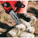B-Ware Grizzly Tools Akku-Kettensäge Säge AKS 2040 Lion Set