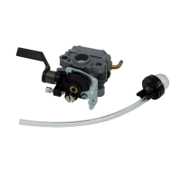 Carburettor with fuel pump
