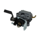 Carburettor with fuel pump