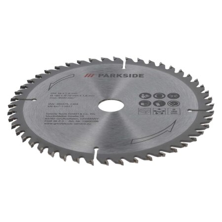 Пилен диск PSB 48 Z-2, Ø160,Ø20x1,6mm,max.9500min-1